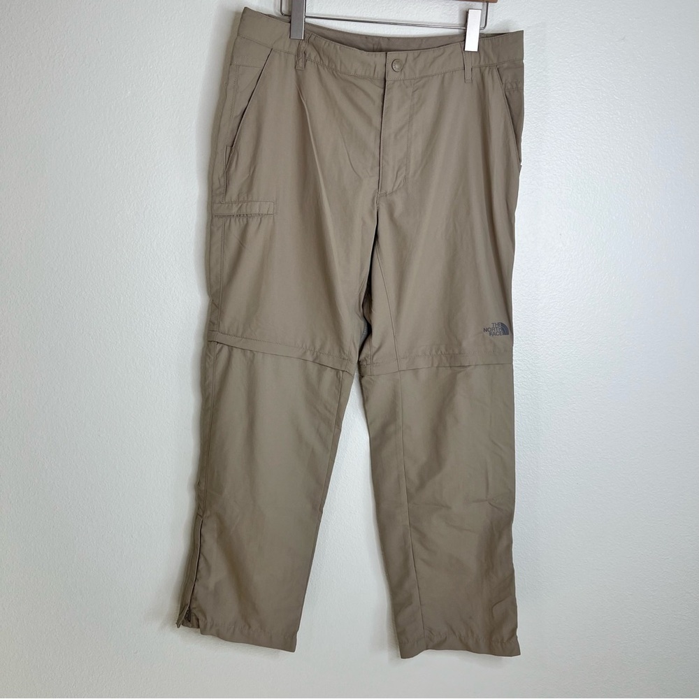 The North Face Men's Tan Convertible Pants Mens 36